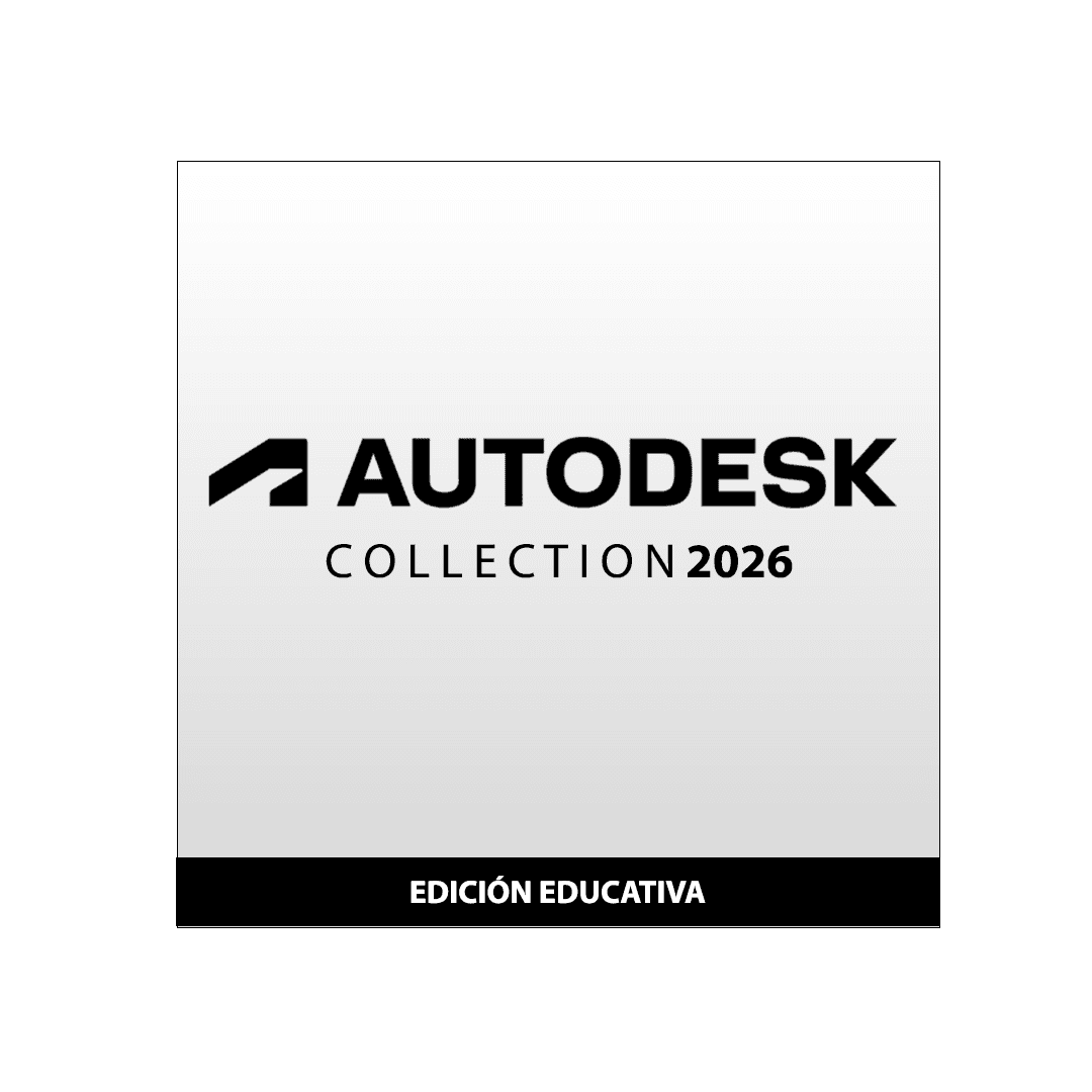 Autodesk Collection 2026 para 1 Usuario, 12 Meses - Suscripción Digital EDU