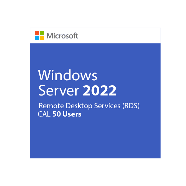 Microsoft Windows Server RDS 2022 CAL (50 Usuarios)