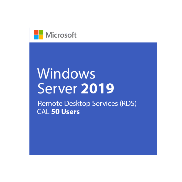 Microsoft Windows Server RDS 2019 CAL (50 Usuarios)