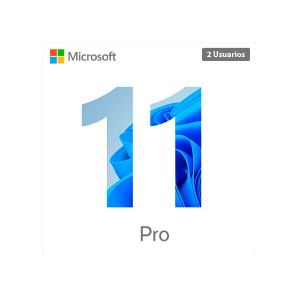 Microsoft Windows 11 Pro - Licencia Digital - 2 Usuarios