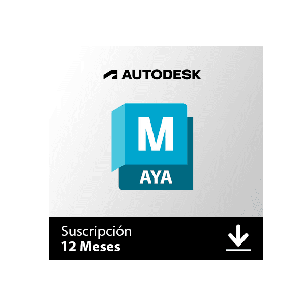 Autodesk Maya 2026, 1 Año – Suscripción Digital EDU