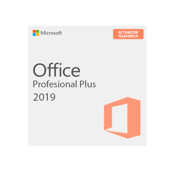 Microsoft Office 2019 Profesional Plus – Licencia Digital, (Activación por Teléfono)