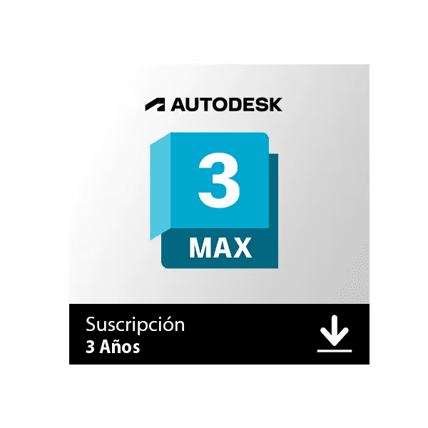 Autodesk 3ds Max 2026, 3 Años – Suscripción Digital EDU