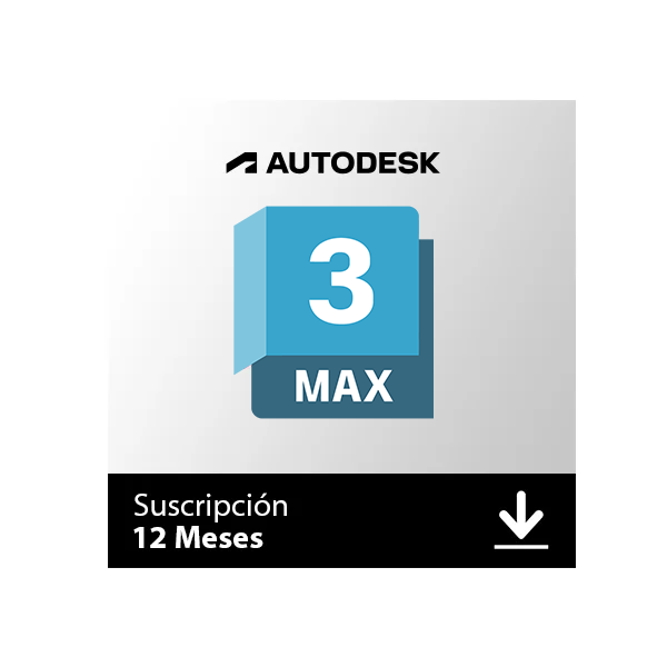 Autodesk 3ds Max 2026, 1 Año – Suscripción Digital EDU
